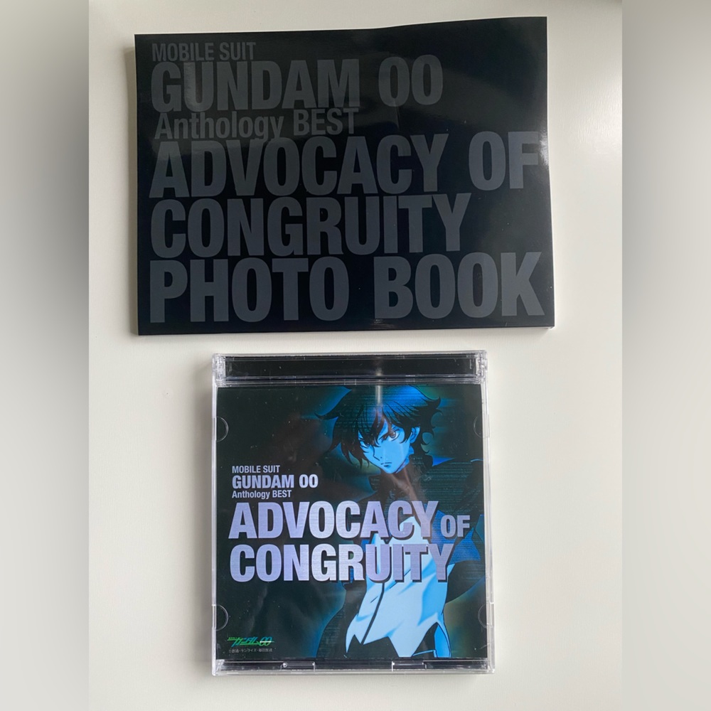 Mobile Suit Gundam 00 Anthology Best Advocacy Of Congruity- CD and Photo book